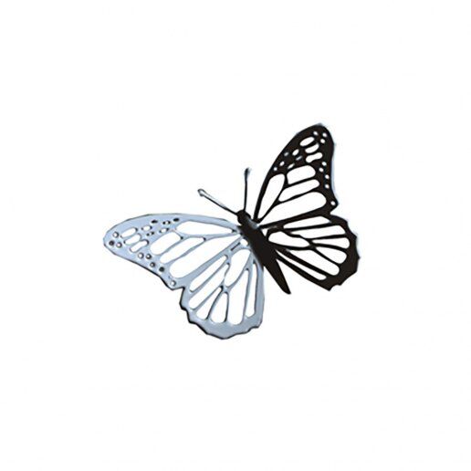 Farfalla in metallo traforato (piccola) - KARMAN