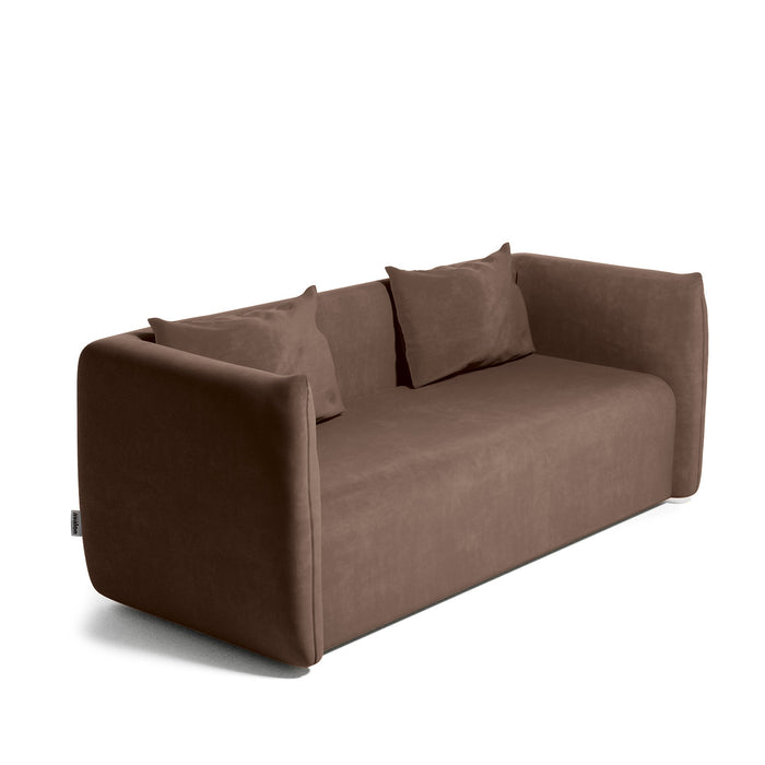 Poltrona Hug Avalon in Velluto per Sala d'attesa o Zona Living Dim: 84x84x H68cm