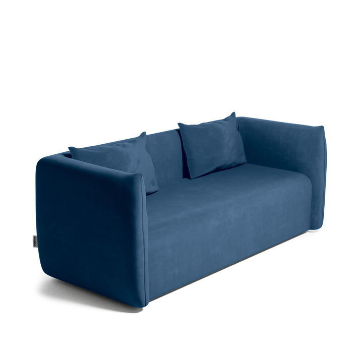 Poltrona Hug Avalon in Velluto per Sala d'attesa o Zona Living Dim: 84x84x H68cm