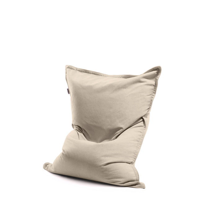 Pouf poltrona Cuscino Thin medio in tessuto antimacchia Dali per interno dim.90x135 cm