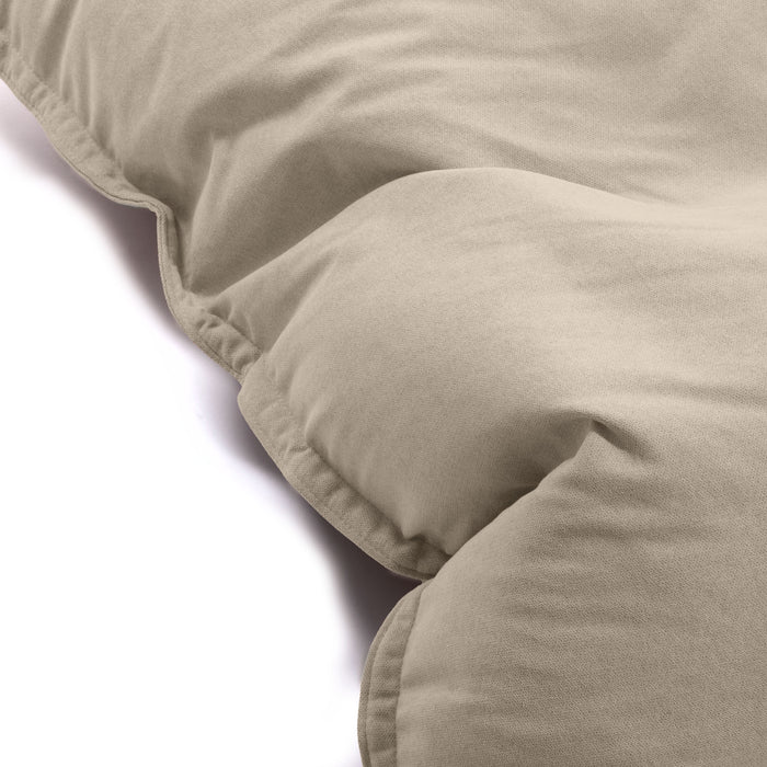 Pouf poltrona Cuscino Thin grande in tessuto antimacchia Dali per interno dim.140x175 cm