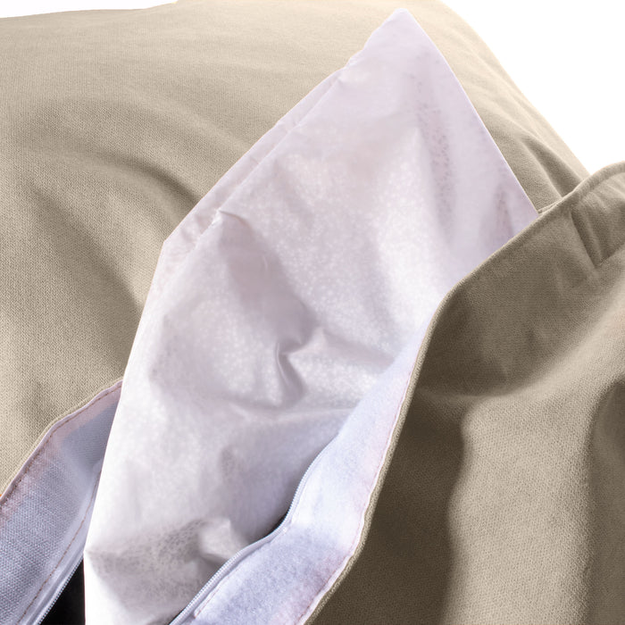 Pouf poltrona Cuscino Thin grande in tessuto antimacchia Dali per interno dim.140x175 cm