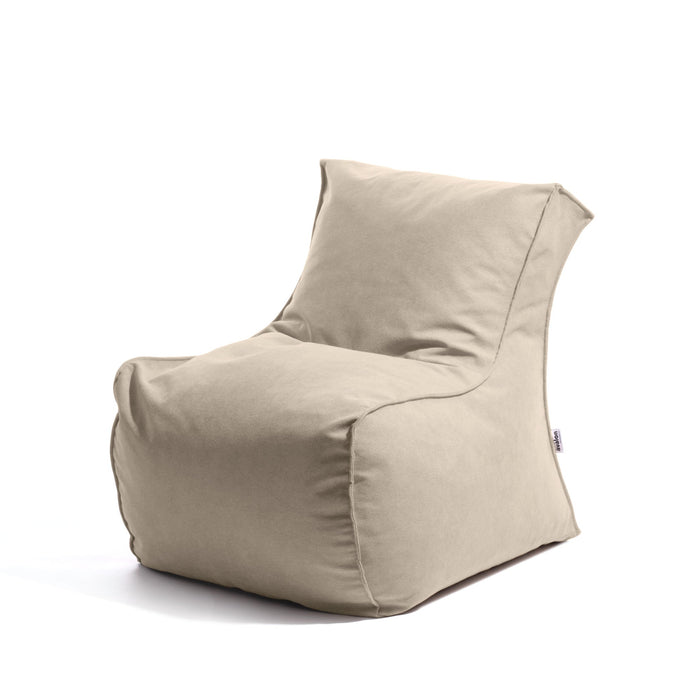 Avalon Pouf Poltrona Lady in tessuto antimacchia Dali per interno dim. 80x80 cm