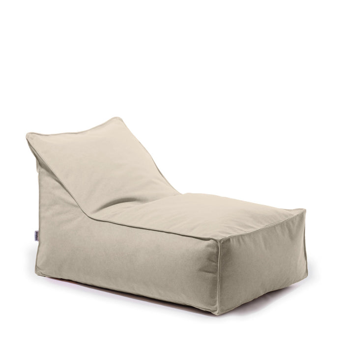 Pouf Poltrona Badd in tessuto antimacchia Dali Dim. 70x105 cm