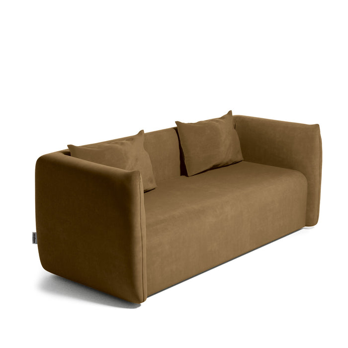 Poltrona Hug Avalon in Velluto per Sala d'attesa o Zona Living Dim: 84x84x H68cm