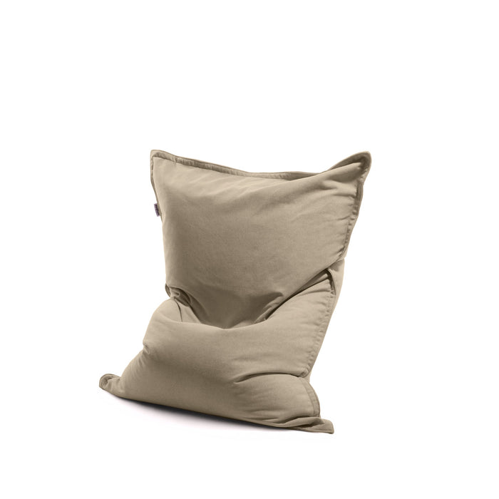 Pouf poltrona Cuscino Thin medio in tessuto antimacchia Dali per interno dim.90x135 cm