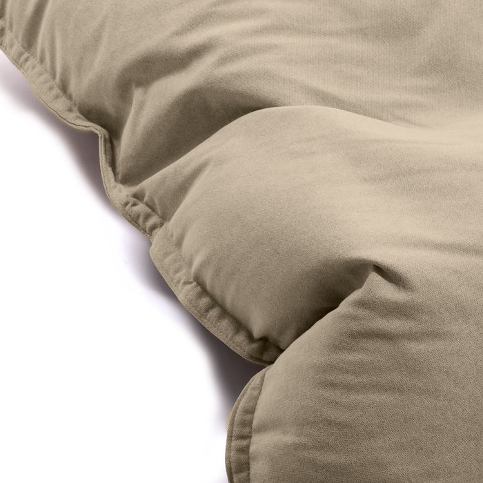 Pouf poltrona Cuscino Thin gigante in tessuto antimacchia Dali per interno dim.140x200 cm