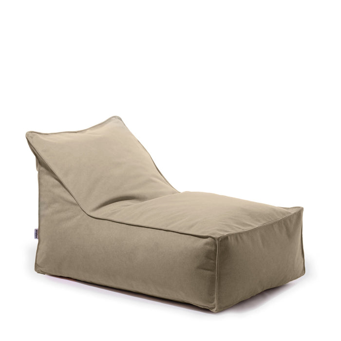 Pouf Poltrona Badd in tessuto antimacchia Dali Dim. 70x105 cm