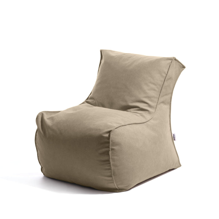 Avalon Pouf Poltrona Lady in tessuto antimacchia Dali per interno dim. 80x80 cm