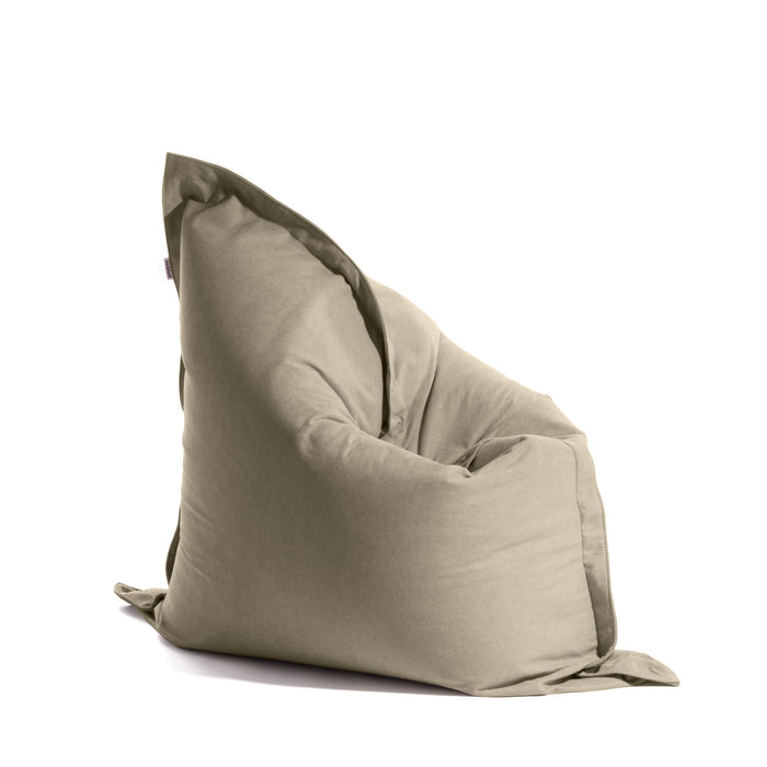 Pouf poltrona Cuscino Thin square in tessuto antimacchia Dali per interno dim.140x140 cm