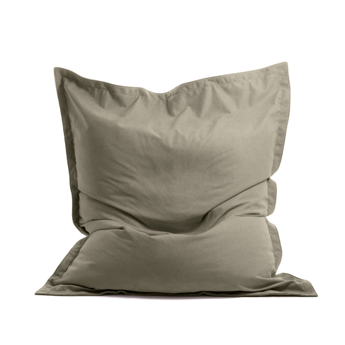 Pouf poltrona Cuscino Thin grande in tessuto antimacchia Dali per interno dim.140x175 cm