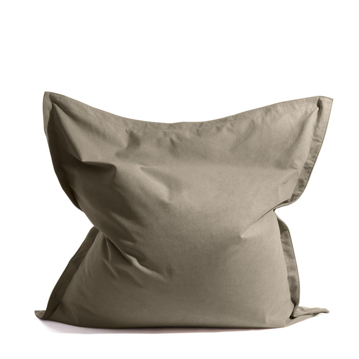 Pouf poltrona Cuscino Thin square in tessuto antimacchia Dali per interno dim.140x140 cm