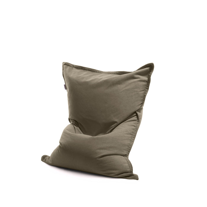 Pouf poltrona Cuscino Thin medio in tessuto antimacchia Dali per interno dim.90x135 cm