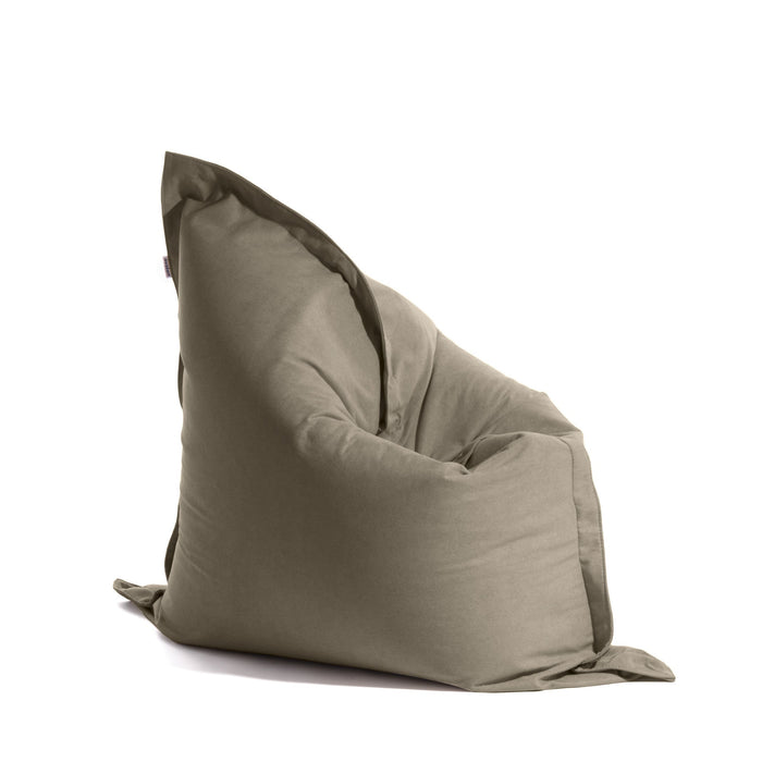Pouf poltrona Cuscino Thin square in tessuto antimacchia Dali per interno dim.140x140 cm