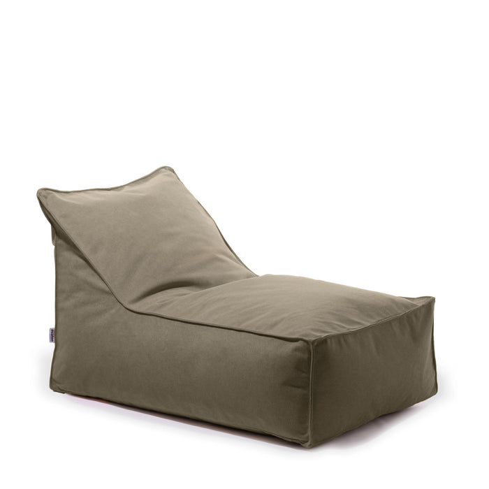 Pouf Poltrona Badd in tessuto antimacchia Dali Dim. 70x105 cm