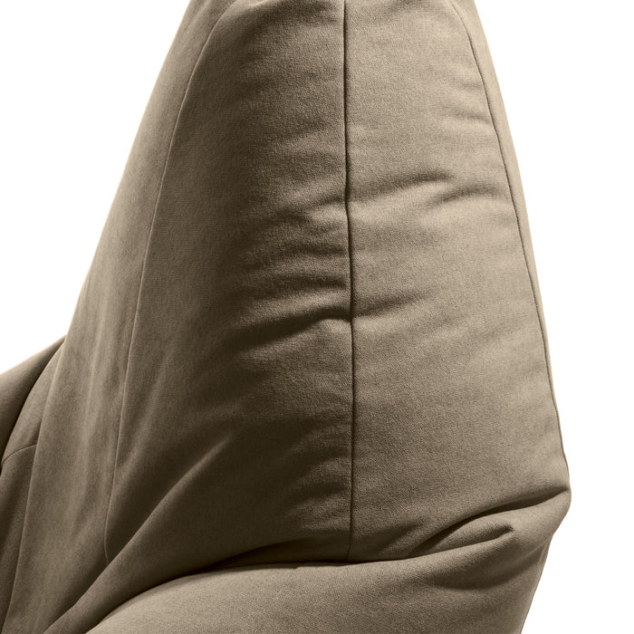 Pouf Poltrona Sacco media BAG M in tessuto antimacchia Dali dim. 68 x 107 cm