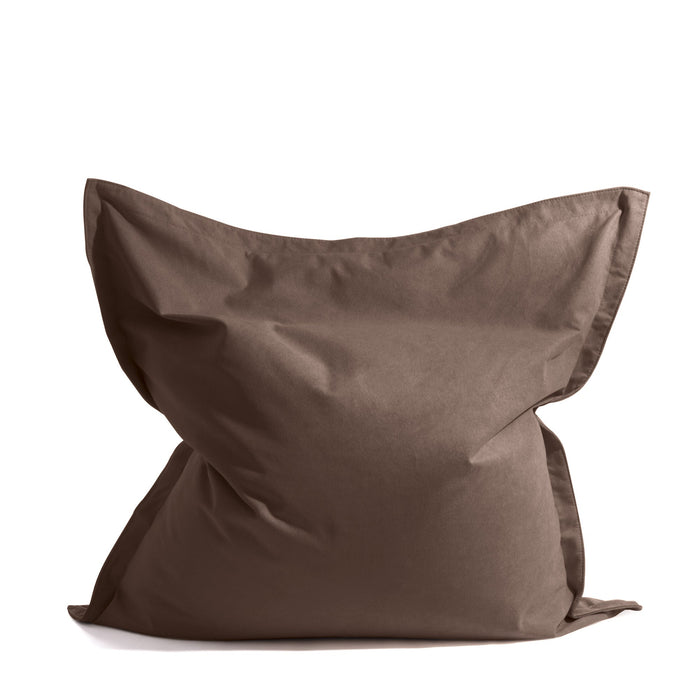 Pouf poltrona Cuscino Thin square in tessuto antimacchia Dali per interno dim.140x140 cm
