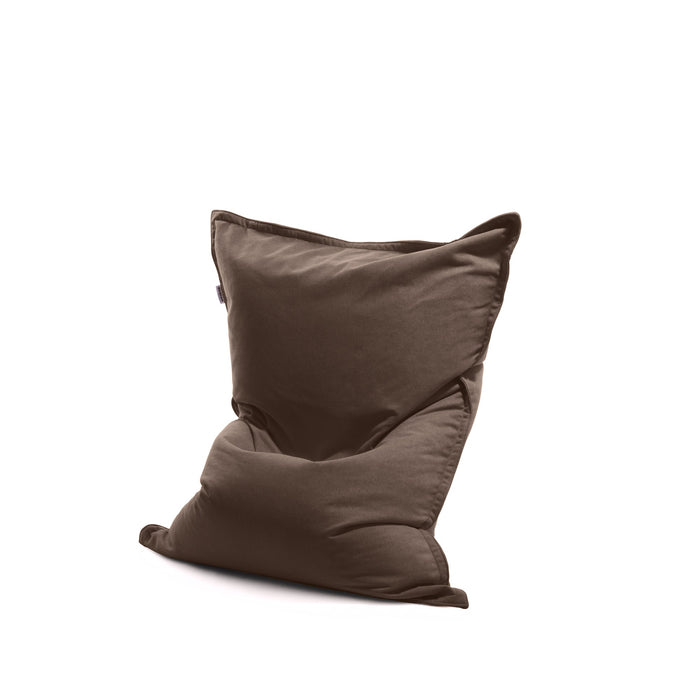 Pouf poltrona Cuscino Thin medio in tessuto antimacchia Dali per interno dim.90x135 cm