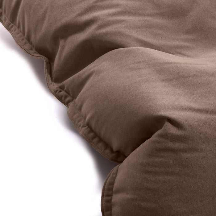 Pouf poltrona Cuscino Thin grande in tessuto antimacchia Dali per interno dim.140x175 cm