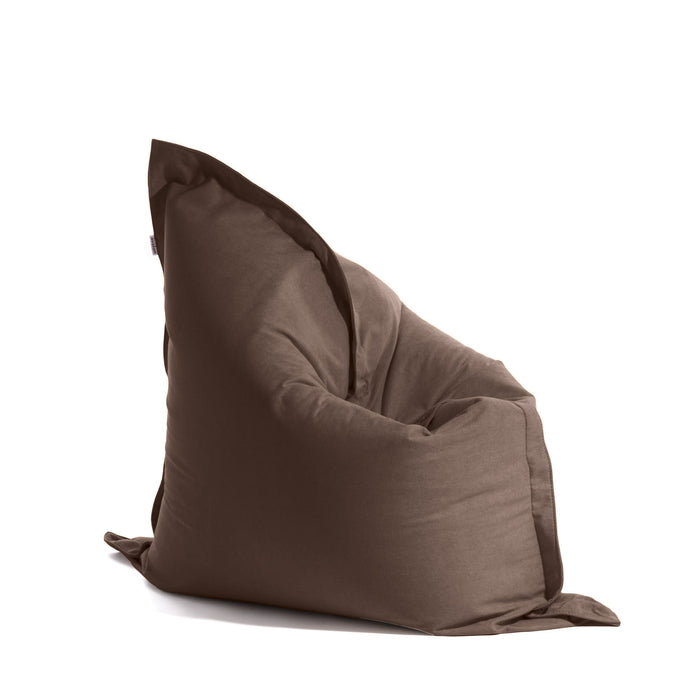 Pouf poltrona Cuscino Thin square in tessuto antimacchia Dali per interno dim.140x140 cm