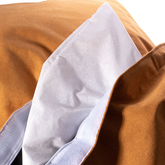 Pouf poltrona Cuscino Thin grande in tessuto antimacchia Dali per interno dim.140x175 cm