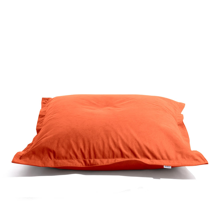 Pouf poltrona Cuscino Thin square in tessuto antimacchia Dali per interno dim.140x140 cm