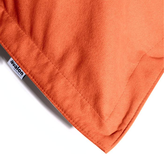 Pouf poltrona Cuscino Thin square in tessuto antimacchia Dali per interno dim.140x140 cm