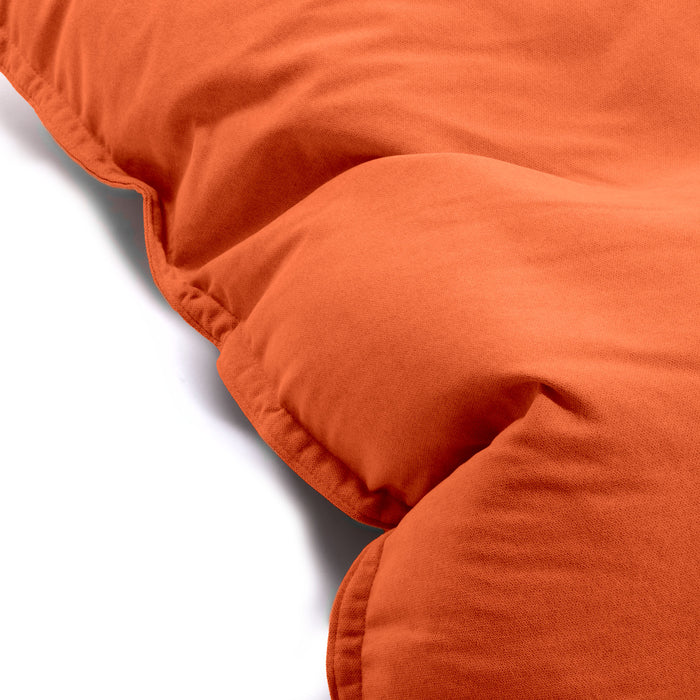 Pouf poltrona Cuscino Thin gigante in tessuto antimacchia Dali per interno dim.140x200 cm