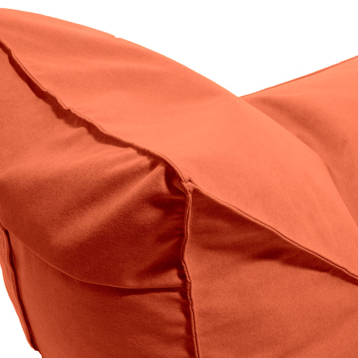 Pouf Poltrona Badd in tessuto antimacchia Dali Dim. 70x105 cm
