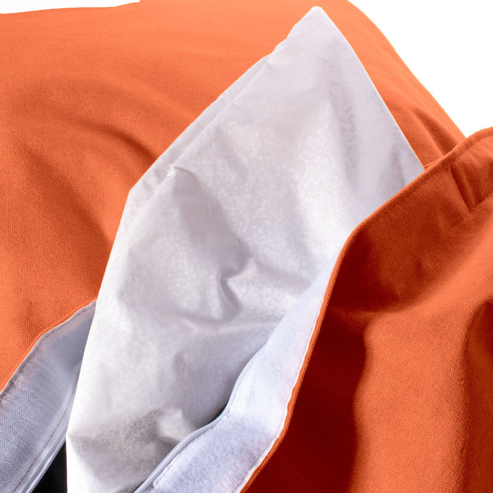 Pouf poltrona Cuscino Thin gigante in tessuto antimacchia Dali per interno dim.140x200 cm