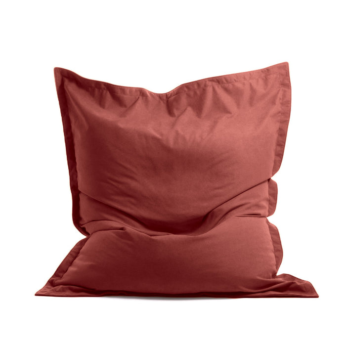 Pouf poltrona Cuscino Thin grande in tessuto antimacchia Dali per interno dim.140x175 cm