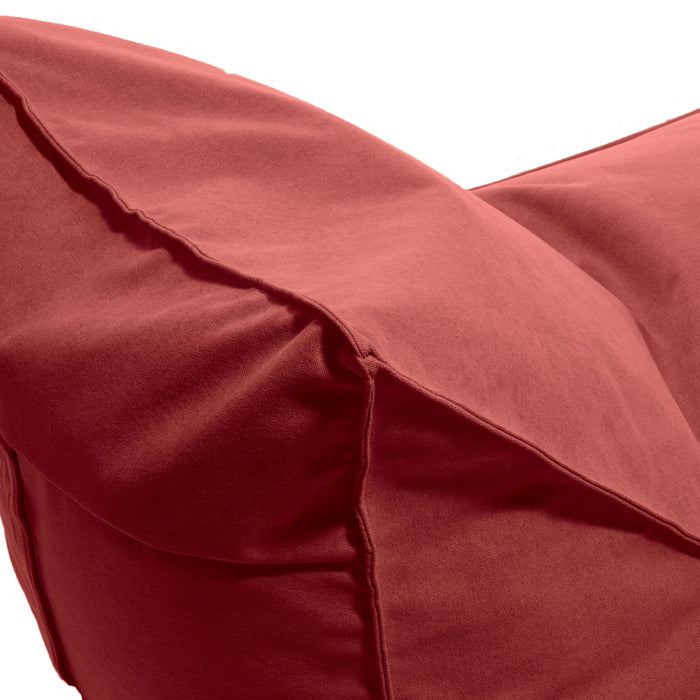 Pouf Poltrona Badd in tessuto antimacchia Dali Dim. 70x105 cm
