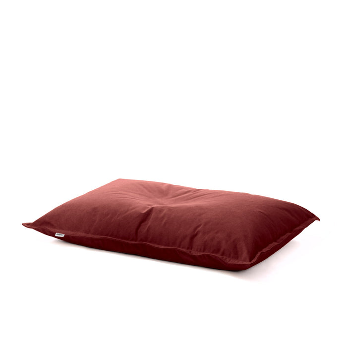 Pouf poltrona Cuscino Thin medio in tessuto antimacchia Dali per interno dim.90x135 cm