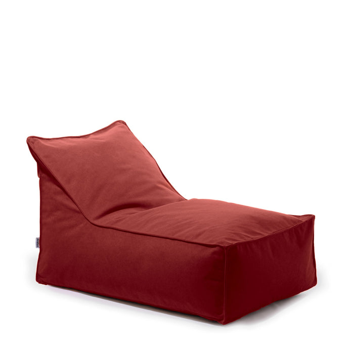 Pouf Poltrona Badd in tessuto antimacchia Dali Dim. 70x105 cm