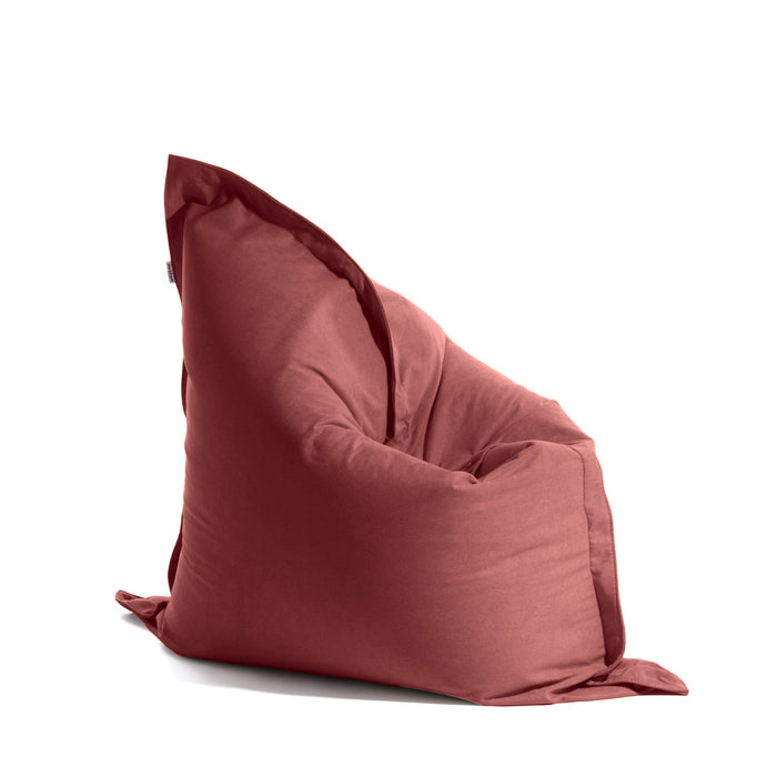 Pouf poltrona Cuscino Thin square in tessuto antimacchia Dali per interno dim.140x140 cm