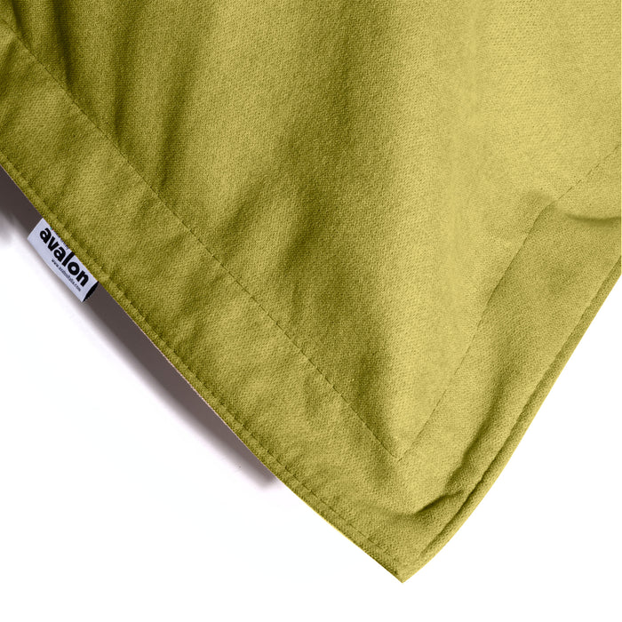 Pouf poltrona Cuscino Thin square in tessuto antimacchia Dali per interno dim.140x140 cm