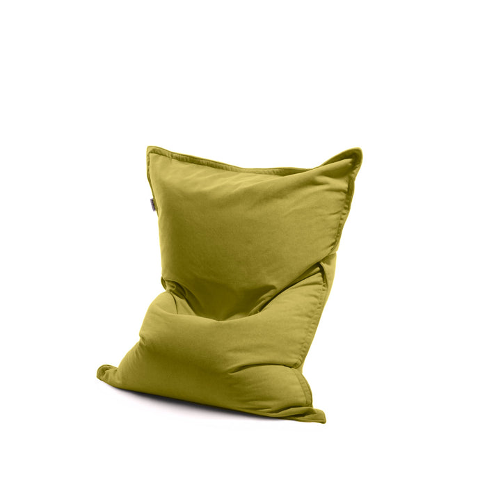 Pouf poltrona Cuscino Thin medio in tessuto antimacchia Dali per interno dim.90x135 cm