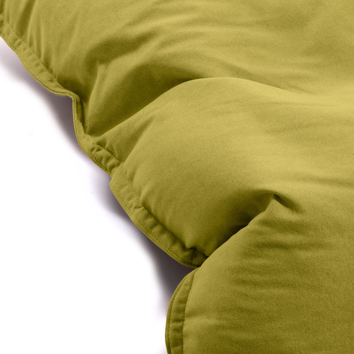 Pouf poltrona Cuscino Thin grande in tessuto antimacchia Dali per interno dim.140x175 cm