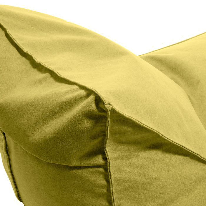Pouf Poltrona Badd in tessuto antimacchia Dali Dim. 70x105 cm