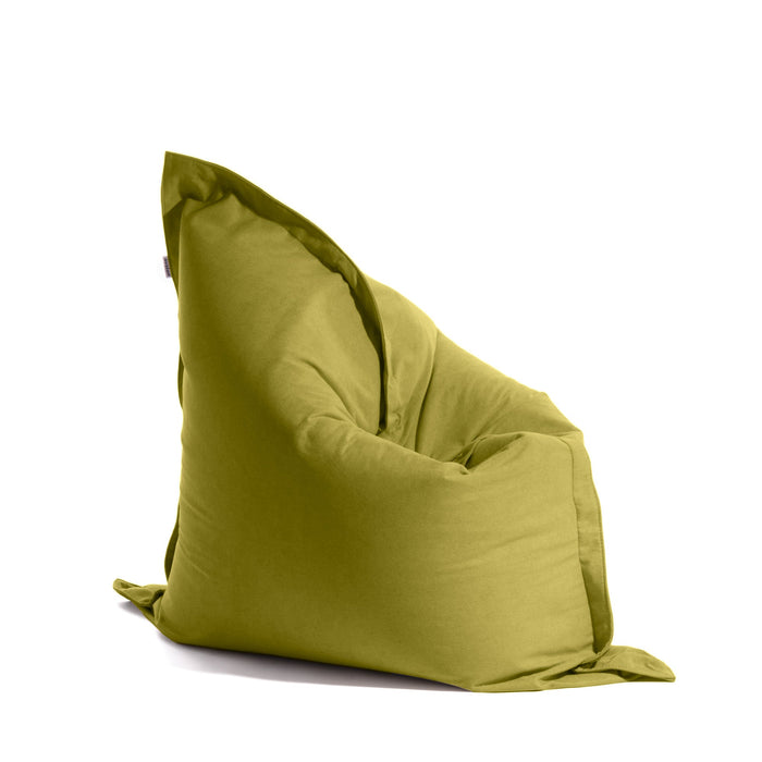 Pouf poltrona Cuscino Thin square in tessuto antimacchia Dali per interno dim.140x140 cm