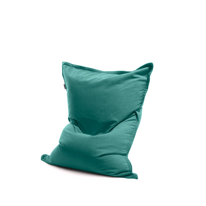 Pouf poltrona Cuscino Thin medio in tessuto antimacchia Dali per interno dim.90x135 cm
