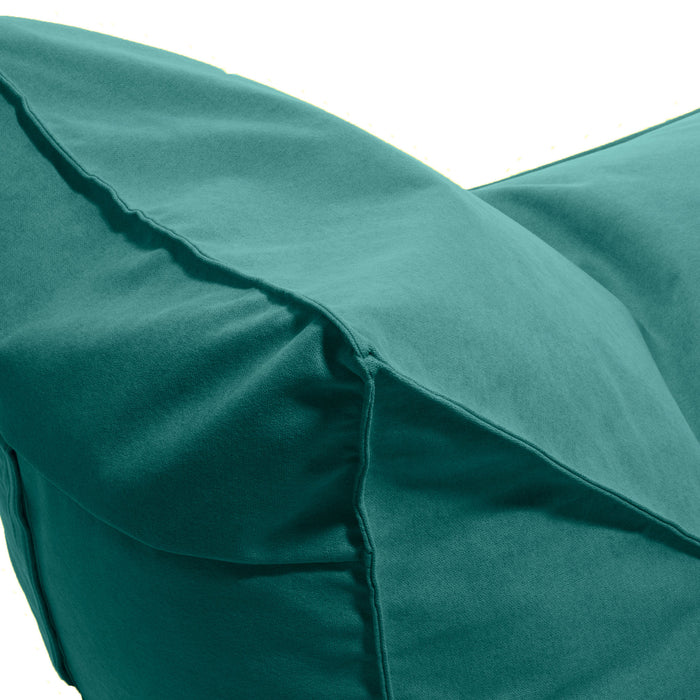 Pouf Poltrona Badd in tessuto antimacchia Dali Dim. 70x105 cm