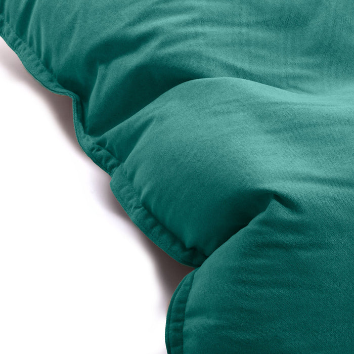 Pouf poltrona Cuscino Thin gigante in tessuto antimacchia Dali per interno dim.140x200 cm