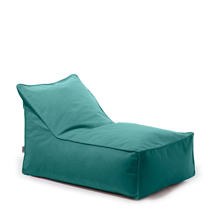 Pouf Poltrona Badd in tessuto antimacchia Dali Dim. 70x105 cm