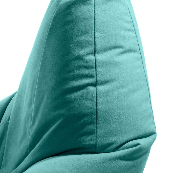 Pouf Poltrona Sacco gigante BAG XXL in tessuto antimacchia Dali dim. 95 x 135 cm