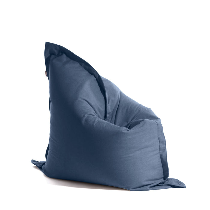 Pouf poltrona Cuscino Thin square in tessuto antimacchia Dali per interno dim.140x140 cm