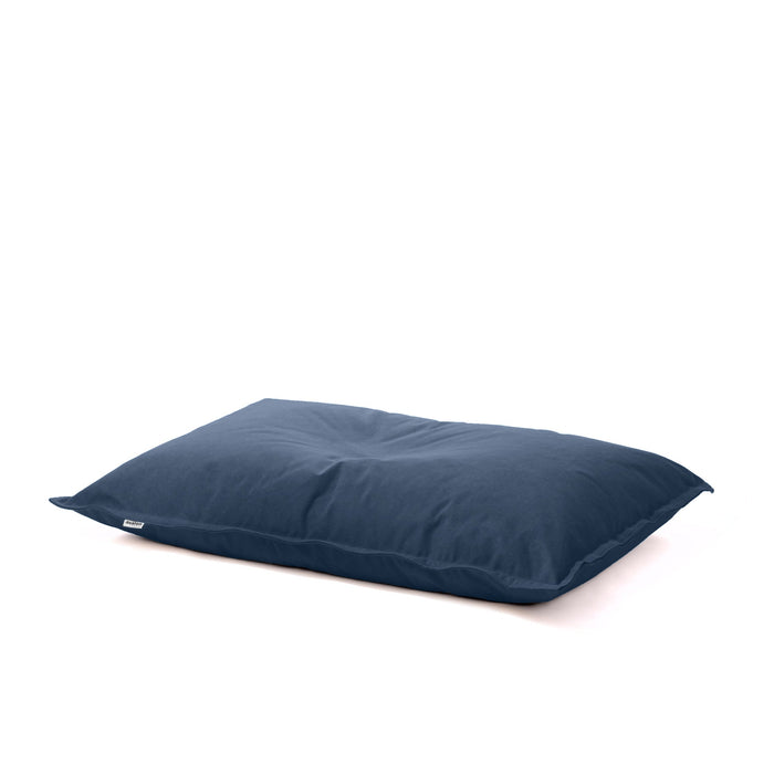 Pouf poltrona Cuscino Thin medio in tessuto antimacchia Dali per interno dim.90x135 cm