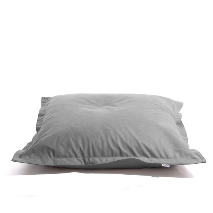 Pouf poltrona Cuscino Thin square in tessuto antimacchia Dali per interno dim.140x140 cm