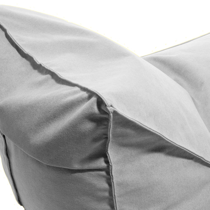 Pouf Poltrona Badd in tessuto antimacchia Dali Dim. 70x105 cm