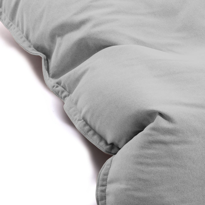 Pouf poltrona Cuscino Thin medio in tessuto antimacchia Dali per interno dim.90x135 cm